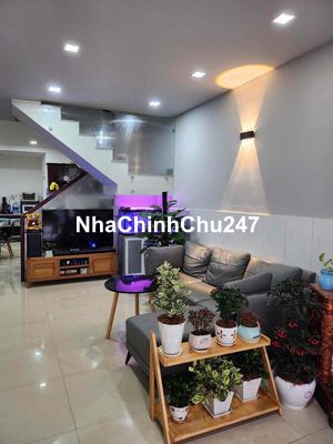 Bán nhà chính chủ đang ở . 4x12 1 trệt lầu , hẽm nhựa xe hơi .4.75ty