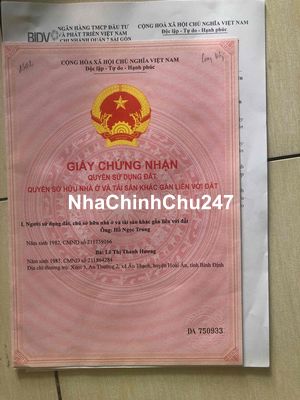 Chính chủ bán nhanh nền 109m2, 2 mặt thoáng!