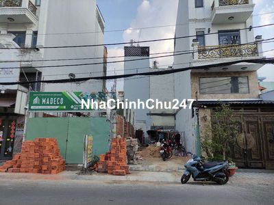 Bán đất 5,6x18m mặt tiền đường 21 phường 8 Gò Vấp