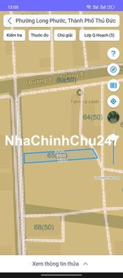 122m2(4x30) thổ cư, cách chợ đúng 250m, đường 6m, p Long Phước, Q9 HCM