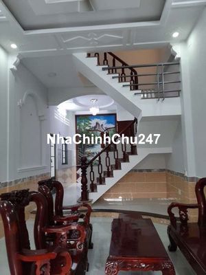 NHÀ CHÍNH CHỦ QUẬN 12, 109M2, NGANG 5M, 3 TẦNG, HẺM XE HƠI GIÁP GÒ VẤP