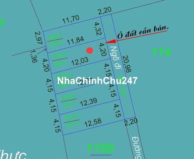 Cần bán 50.1 m2 Full thổ cư tại Đồng Tâm, Mỹ Đức