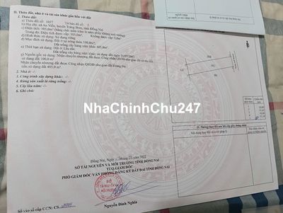 Bán đất an viễn 10x50,5 có thổ cư xây biệt thự đẹp