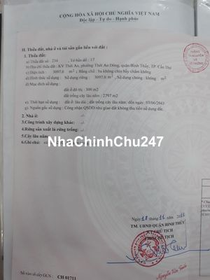 BÁN ĐẤT NGHỈ DƯỠNG - BÌNH THỦY - CẦN THƠ (SALE GIÁNG SINH)