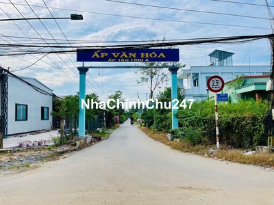 MẶT TIỀN NHỰA - TÂN MỸ CHÁNH - DT 1200M2 - GIÁ 5TY1