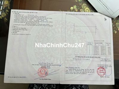 Bán đất 5068m2 ngay KCN BÀU XÉO