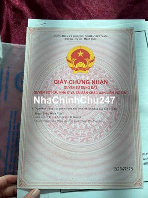 CHÍNH CHỦ CẦN BÁN