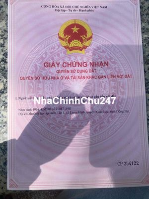 Bán đất vườn đồng nai chính chủ