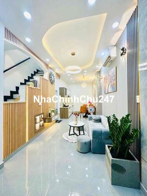 CHÍNH CHỦ BÁN NHÀ MẶT TIỀN 4x8 NGAY TT Y TẾ P7 GIÁ CHỈ 4,65 TỶ SHR