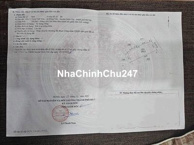 BÁN ĐẤT THỔ CƯ MẶT TIỀN GIÁ RẺ NHẤT KHU VỰC ĐÔNG YÊN-QUỐC OAI