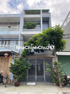 BÁN NHÀ MT CHỢ VÀ CÔNG VIÊN - 4 TẦNG 100M2 -  KDC P.16 QUẬN 8