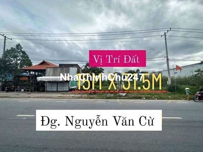 BÁN ĐẤT MẶT TIỀN ĐƯỜNG NGUYỄN VĂN CỪ