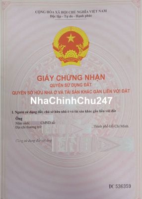 CẦN BÁN GẤP ĐẤT CẦN GIỜ - CHÍNH CHỦ