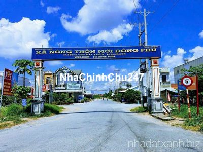 Bá.n nền 100m² đường số 10 KDC Đông Phú, Châu Thành, Hậu Giang