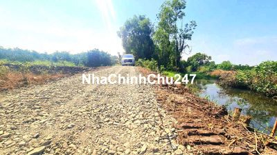 Hàng Ngộp, 120m2 đất thổ cư 5x 24m, view kênh chốt 300tr