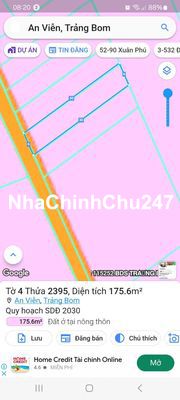 Chủ ngộp cần bán 180m2 fuul thổ cư xã An Viễn