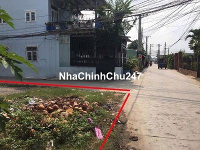 Đất Full Thổ cư 2 mặt tiền góc ngã 4 ngay chợ sầm uất