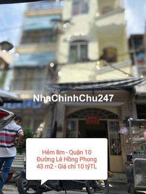 CHÍNH CHỦ CẦN BÁN Nhà đẹp HXH 8 m, Lê Hồng Phong, Quận 10.