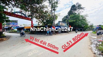 Nhà xây và đất nền lộc an thổ cư 100%