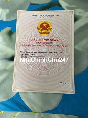 Bán gấp nhà chính chủ