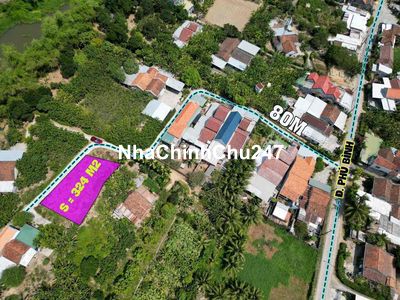 ĐẤT 324m2 (Đã có 60m2 Thổ cư) / GẦN SÔNG LỐP tại X. Ninh Phụng