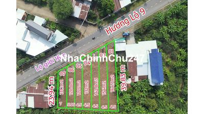 Chính chủ bán 5 lô đất mặt tiền đường Trạm Thu Phí  mới ra sổ giá gốc