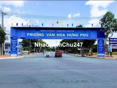 BÁN NỀN TẶNG NHÀ CẤP 4 SỐ 194 ĐƯỜNG B4 KDC HƯNG PHÚ 1