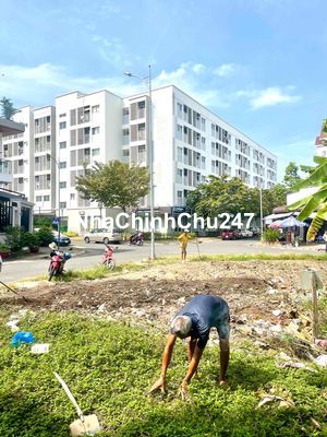 bán nền góc 2 mặt tiền khu dân cư nam long, đối diện chung cư, góc đep