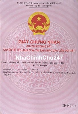 BÁN ĐẤT ĐƯỜNG XE HƠI KẾ BÊN KCN DẦU GIÂY TIỆN XÂY DÃY TRỌ