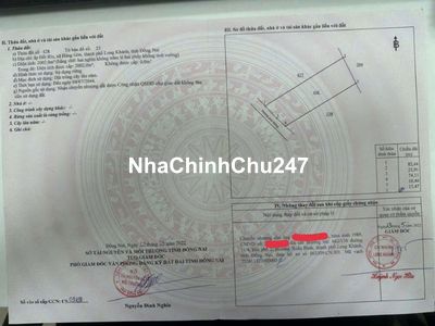 Chính chủ cần bán 2000 m vuông ấp đồi rìu, xã Hàng Gòn