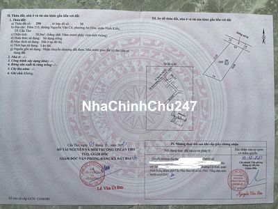 Chính chủ bán đất ở P. An Hòa, Q. Ninh Kiều - 100% thổ cư