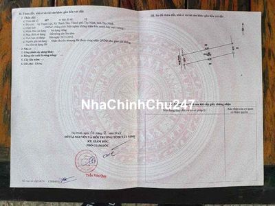 Đất Tây Ninh full thổ cư chính chủ bao sổ