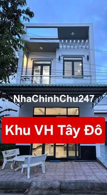 NHÀ TRỆT LẦU ĐẸP - ĐƯỜNG SỐ 7, KHU VĂN HÓA TÂY ĐÔ