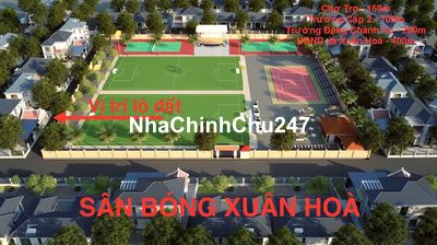 CHÍNH CHỦ BÁN LÔ ĐẤT 2  MẶT TIỀN,ĐỐI DIỆN SÂN BÓNG XÃ XUÂN HOÀ-NAM ĐÀN