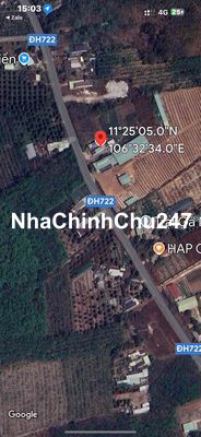 chính chủ cần bán lại lô đất 300m2 có thổ cư giá 790tr mặt tiền nhựa