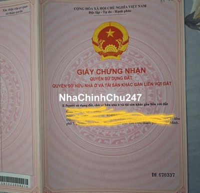 CHÍNH CHỦ CẦN BÁN ĐẤT NỀN TÂN UYÊN 80m2 đã có sổ