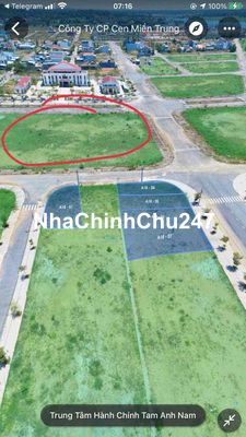 171m2 ngang 7m Mặt tiền đường 27m Chu Lai riverside Tam Anh Nam