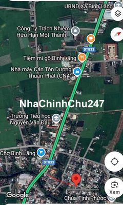 Đất Tân Trụ, Long An chính chủ, dân đông đúc giá rẻ