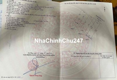 CHÍNH CHỦ BÁN 3 CĂN NHÀ HOÀ MINH LIÊN CHIỂU .