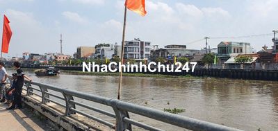 Chính Chủ Cần ra 2 nền Trung tâm thị Trấn Thủ Thừa View Sông Giá F0