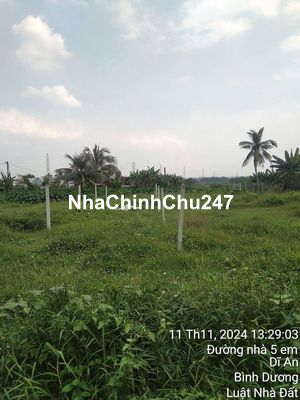 Bán đất chính chủ khu Tân Bình Dĩ An