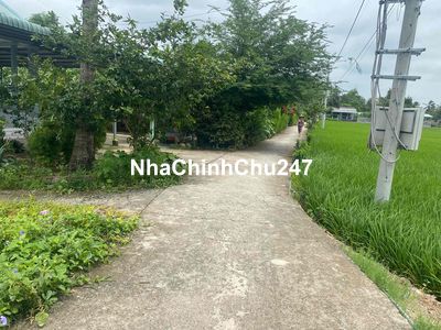 CHÍNH CHỦ: Đất ful thổ 640m2 góc 2 mặt tiền Đức Tân Tân Trụ Long An