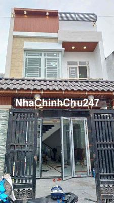 ✅CHÍNH CHỦ GỬI BÁN NHÀ MẶT TIỀN ĐƯỜNG NHỰA 6M, GẦN CHỢ ĐẦU MỐI HÓC MÔ