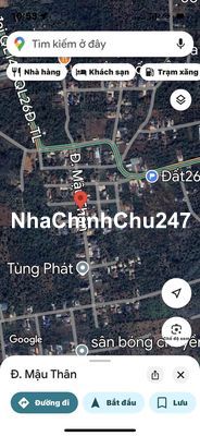 Cần bán lô đất mặt tiền đường Mậu Thân, đất 2 mặt tiền, đất chính chủ