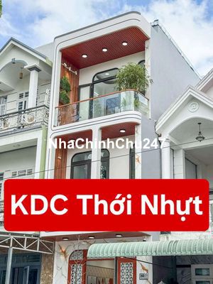 NHÀ 2 LẦU XÂY MỚI + FUL NỘI THẤT - KDC THỚI NHỰT 2