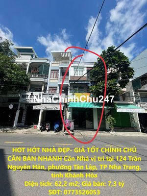 CHÍNH CHỦ CẦN BÁN NHANH Căn Nhà vị trí tại TP Nha Trang,tỉnh Khánh Hòa