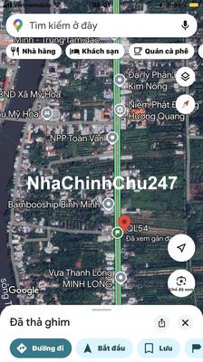 Bán đất mặt tiền Quốc lộ 54 xã Đông Thành