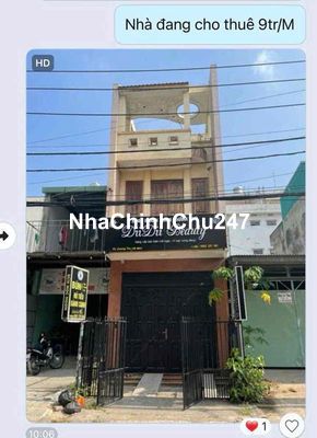 nhà mặt tiền chính chủ