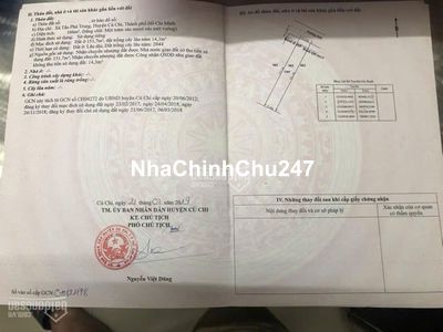 CHÍNH CHỦ GỬI BÁN GẤP LÔ ĐẤT ĐƯỜNG SỐ 93 TÂN PHÚ TRUNG - CỦ CHI