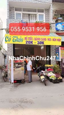 Chủ ngộp gởi bán căn nhà mặt tiền đường nhựa .